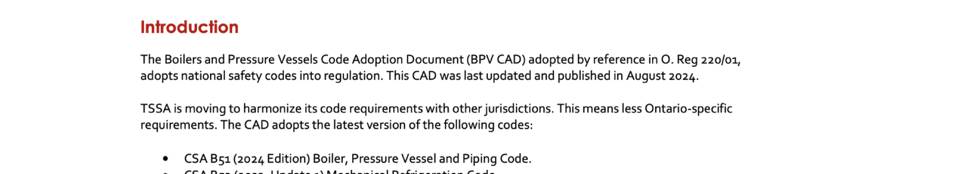 screenshot of report